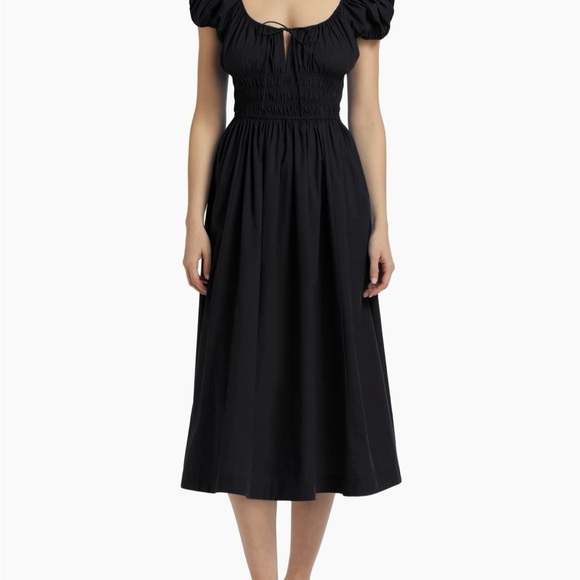 Doen Dresses & Skirts - Doen Quinn Cotton Shirred Midi-Dress